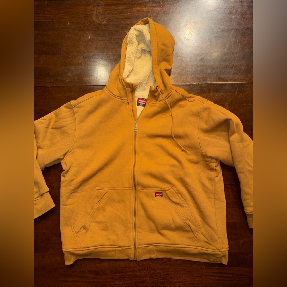 Wrangler Tan Hooded Jacket